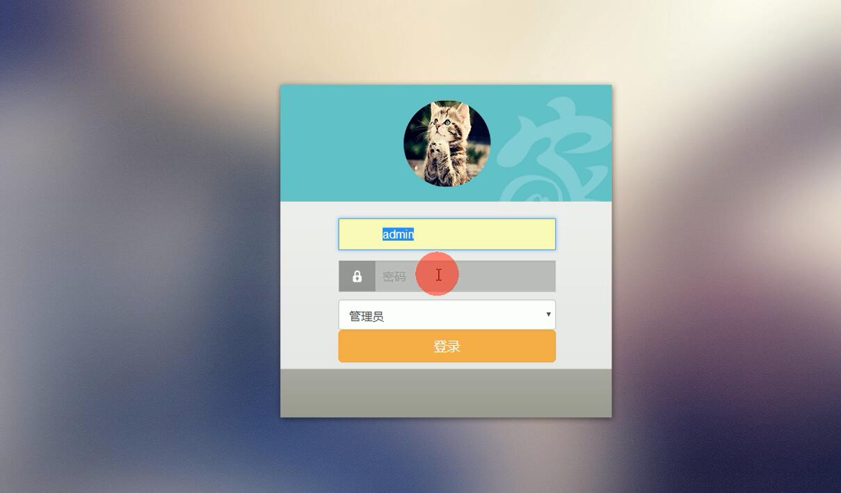 登录界面